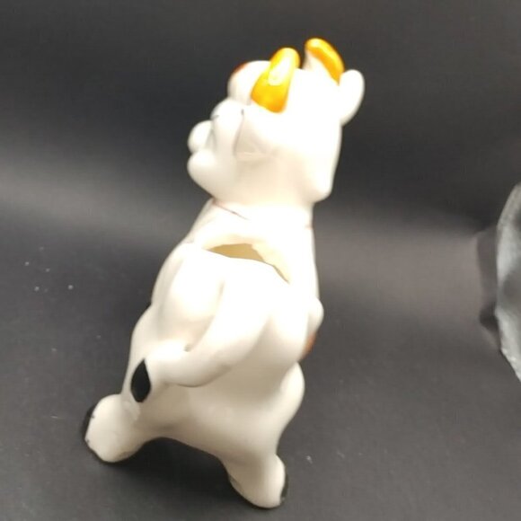 Vintage Porcelain Figure Set 3 Pieces Salt, and Pepper Spreader Milk Jug - Picture 5 of 11